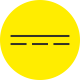 Markierungsaufkleber "Gleichstrom" (gelb)