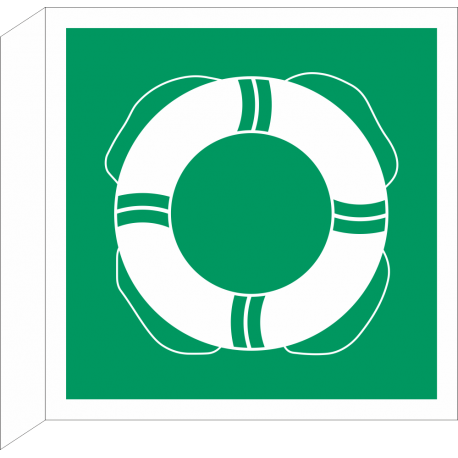 Schilder "Öffentliche Rettungsausrüstung" (rechtwinkliges Modell)