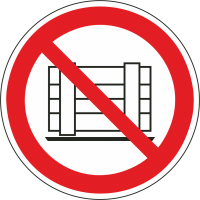 Schilder "Abstellen oder Lagern verboten"
