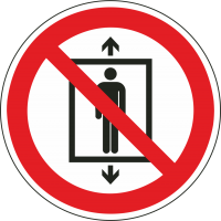 Schilder 'Personenbeförderung verboten'
