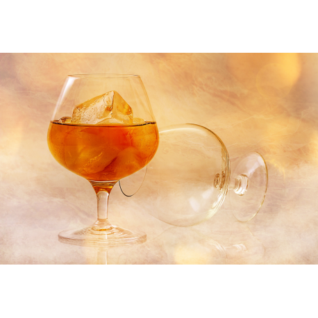 Foto auf Plexiglas - Brandy Alkohol