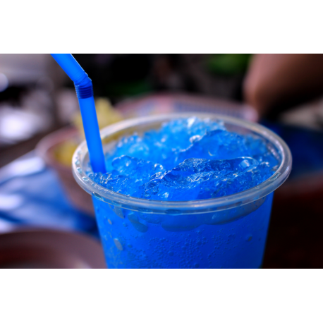 Foto auf Plexiglas - Cocktail Blue Hawaii