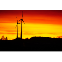 Foto auf Plexiglas - Windmühle
