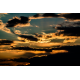 Foto auf Plexiglas - Sonnenuntergang mit Abendhimmel