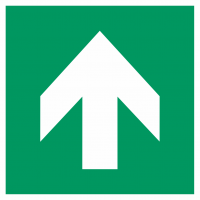 Schilder "Richtungsangabe aufwärts"