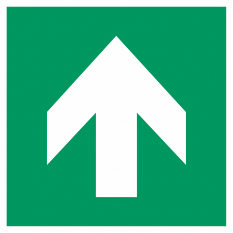 Schilder "Richtungsangabe aufwärts"
