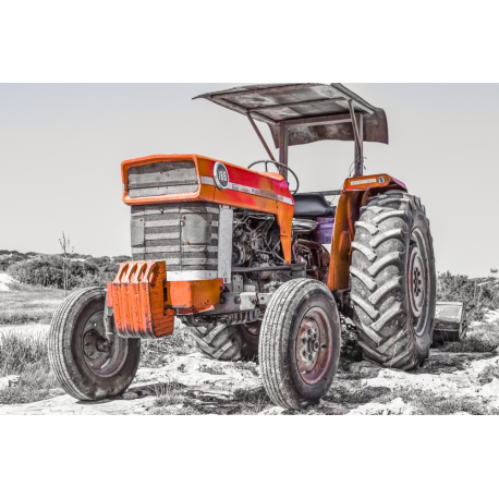 Foto auf Plexiglas - Traktor
