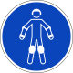 Schilder "Rollsport-Schutzausrüstung tragen"