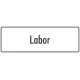Schilder "Labor" (weiß)