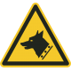 Aufkleber "Warnung vor dem Wachhund"