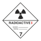 ADR 7 'Radioaktiv I' Schilder 