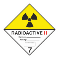 ADR 7 'Radioaktiv II' Schilder 