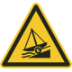 Schilder "Warnung vor Slipanlage"