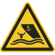 Schilder "Warnung vor Schiffsverkehr"