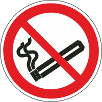 Aufkleber 'Rauchen verboten'