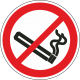 Aufkleber "Rauchen verboten"