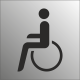 Schilder Behindertentoilette