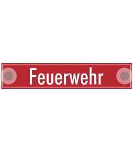 Schilder "Feuerwehr"