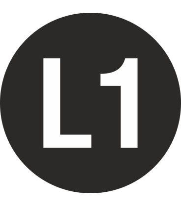 "Wechselstromnetz Außenleiter 1"-Kennzeichen