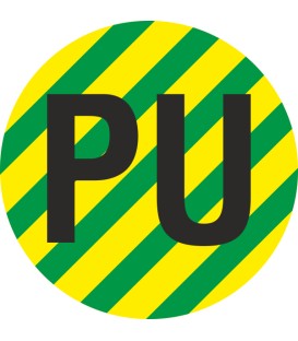 Markierungsaufkleber "Schutzleiter nicht geerdet"