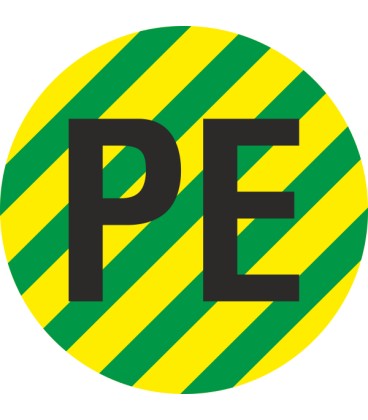 Markierungsaufkleber "Schutzleiter"