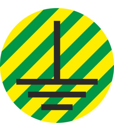 Markierungsaufkleber "Erde"