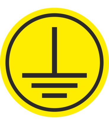 Markierungsaufkleber "Schutzleiter" (gelb)