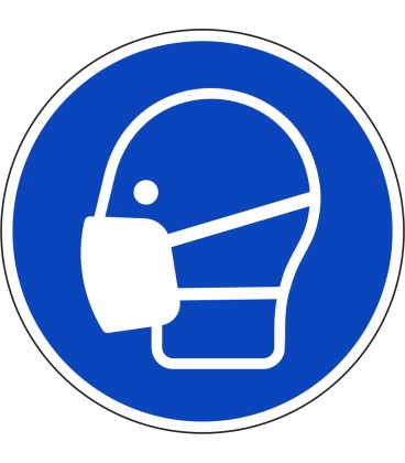 Schilder "Maske benutzen"