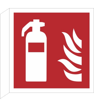 Schilder "Feuerlöscher" (rechtwinkliges Modell)