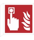 Schilder "Brandmelder" (rechtwinkliges Modell)