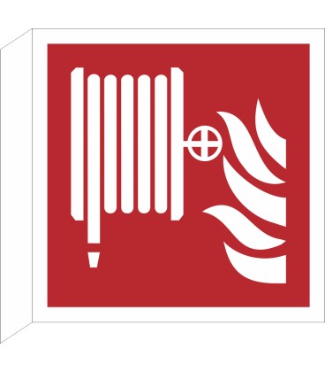 Schilder "Löschschlauch" (rechtwinkliges Modell)
