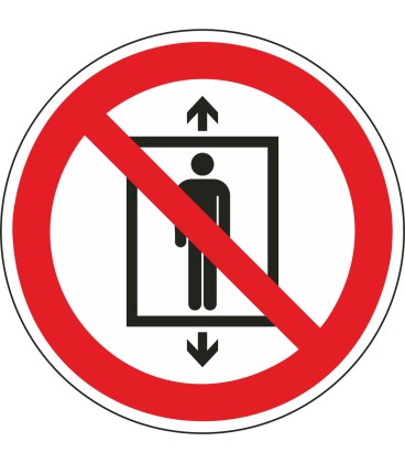 Schilder "Personenbeförderung verboten"