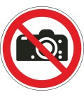 Schilder 'Fotografieren verboten'