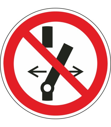 Schilder "Schalten verboten"