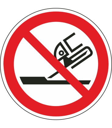 Schilder "Nicht zulässig für Seitenschleifen"