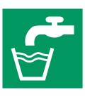 Schilder 'Trinkwasser'