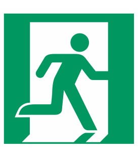Aufkleber "Notausgang (rechts)"