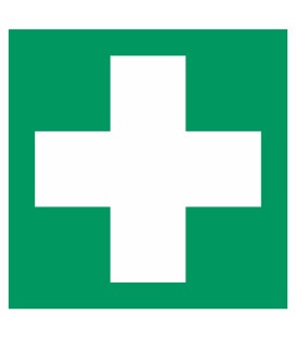 Aufkleber "Erste Hilfe"