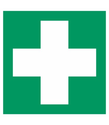 Aufkleber "Erste Hilfe"