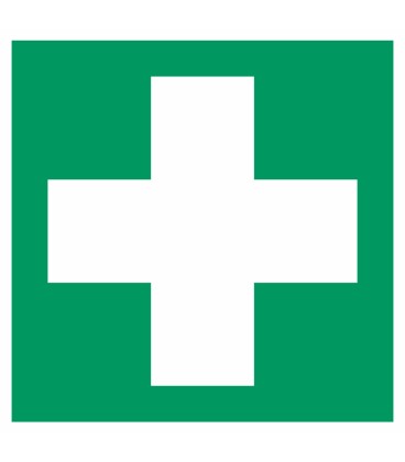 Aufkleber "Erste Hilfe"