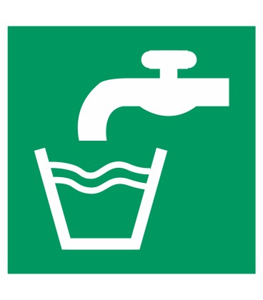 Aufkleber "Trinkwasser"