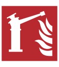 Aufkleber 'Feuerlöschmonitor'