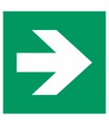 Aufkleber 'Richtungsangabe rechts'