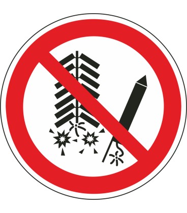 Schilder "Feuerwerk verboten"
