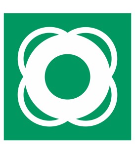 Aufkleber "Rettungsring"