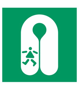 Aufkleber "Rettungsweste für Kinder"