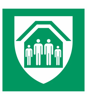 Schilder "Schutzraum"