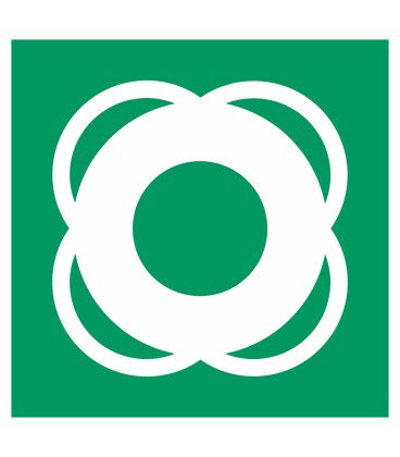 Schilder "Rettungsring"