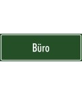 Schilder 'Büro' (grün)