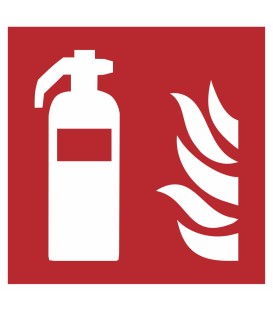 Aufkleber "Feuerlöscher"
